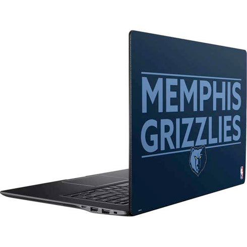 NBA Memphis Grizzlies Standard -  Blue Ativ Book 9 (15.6in 2014) Skin